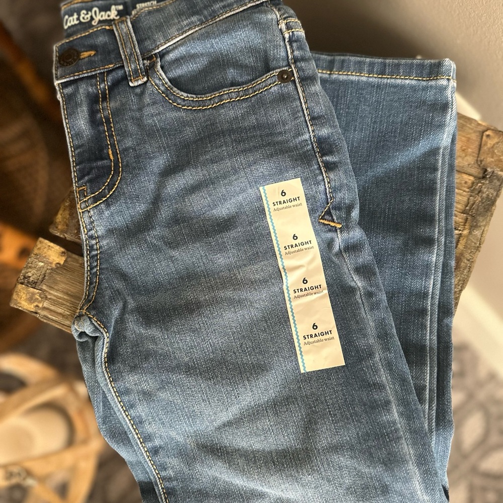 Cat & Jack Denim Straight Jeans Boys